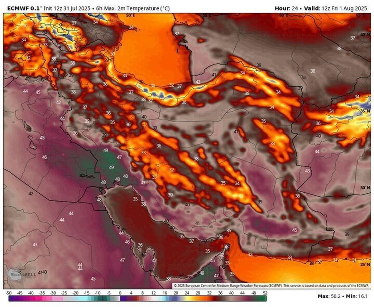 هشدار تابستان جهنمی در کشور صادر شد/ برای ۵ روز گرمایسوزان آماده باشید