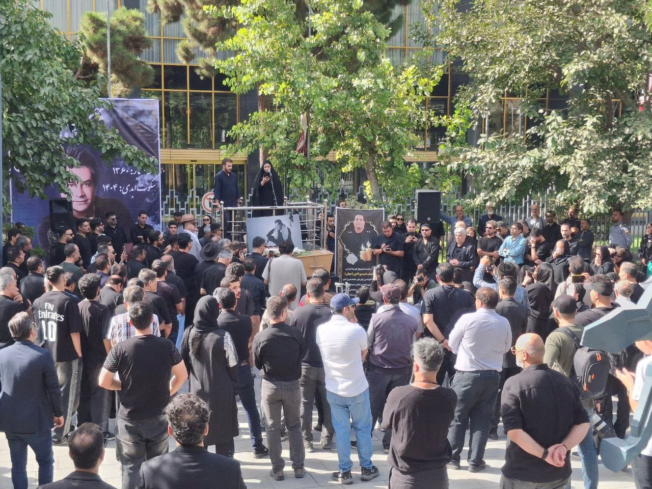 پیکر امید جهان تشییع شد + عکس