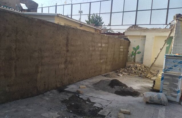 پشتپرده دیوارکشی خانه کودک ناصرخسرو + تصاویر