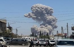 انفجار مهیب در حومه ادلب سوریه