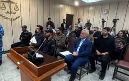 اولین تصویر از قاتل الهه حسین‌نژاد در دادگاه + عکس