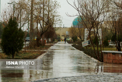 خیابان های زابل رودخانه شد
