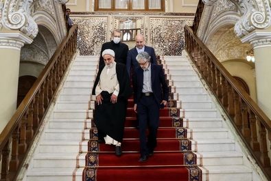 قالیباف میزبان ناطق نوری، حداد عادل و لاریجانی