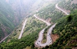 جاده هراز ۳ شب مسدود می‌شود