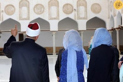 جیل بایدن؛ همسر رییس‌جمهور آمریکا در مسجد الازهر