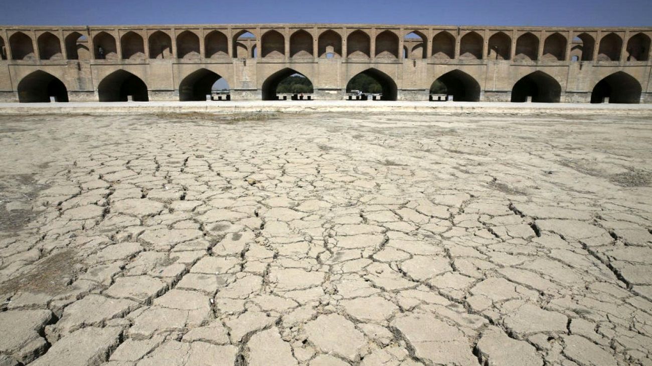 تصویر تلخ زاینده‌رود در گذر زمان، دل مردم را لرزاند