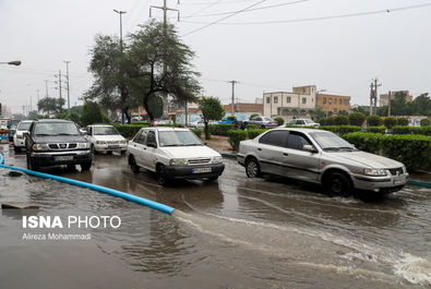 بارش باران اهواز