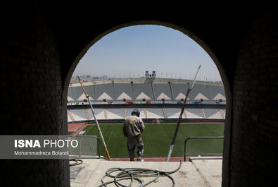 بازسازی ورزشگاه آزادی