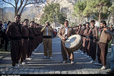 جشن جهانی نوروز در محوطه تاریخی طاقبستان