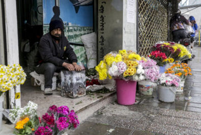 حال و هوای روز برفی در تهران