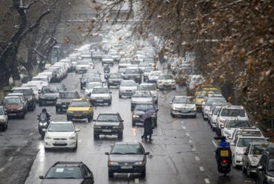 حال و هوای روز برفی در تهران
