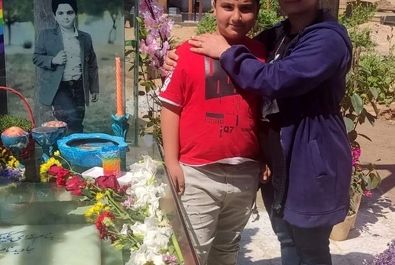 استوری‌های تازه و غم‌انگیز مادر کیان پیرفلک از مزار او